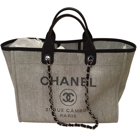 cabas chanel deauville|coco chanel deauville tote.